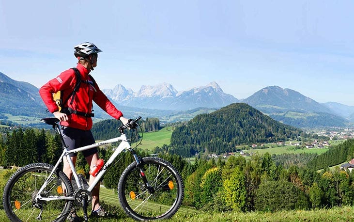 Mountainbiken in Pyhrn Priel in Oberösterreich - Hotel Lavendel